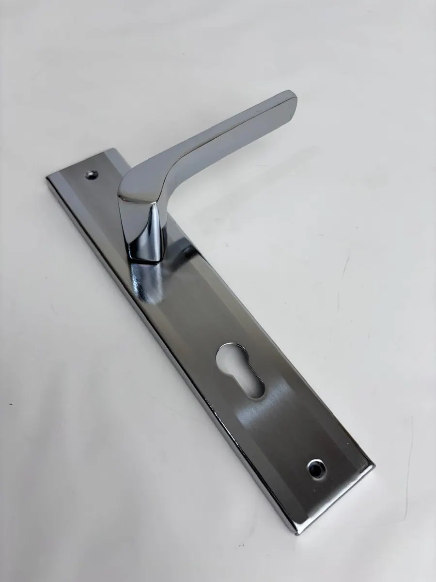 Beatrix Handle Set, Chrome (Risan Premium)